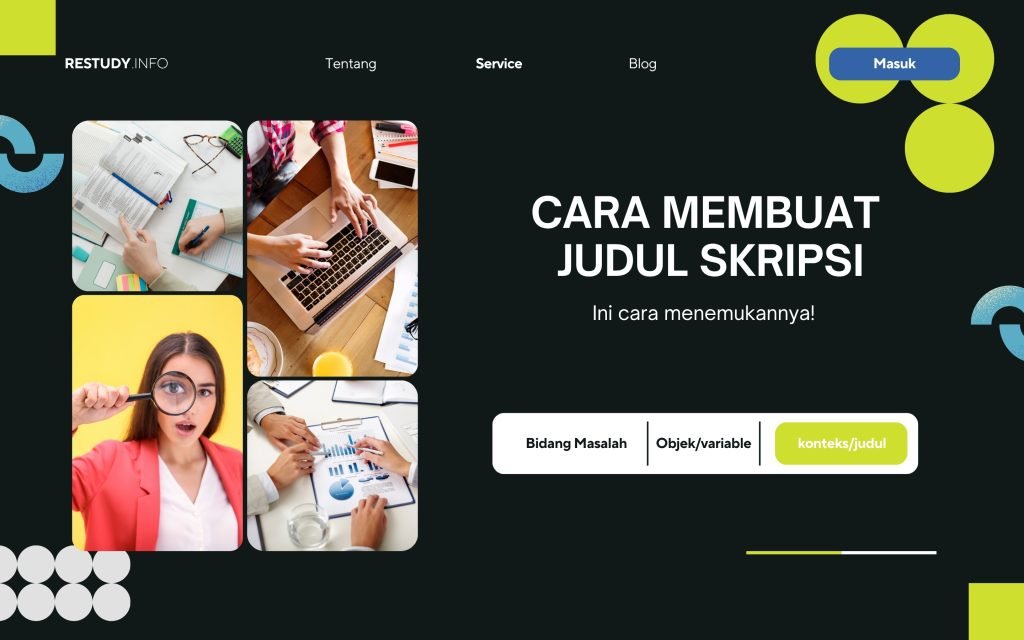cara menemukan judul skripsi yang tepat