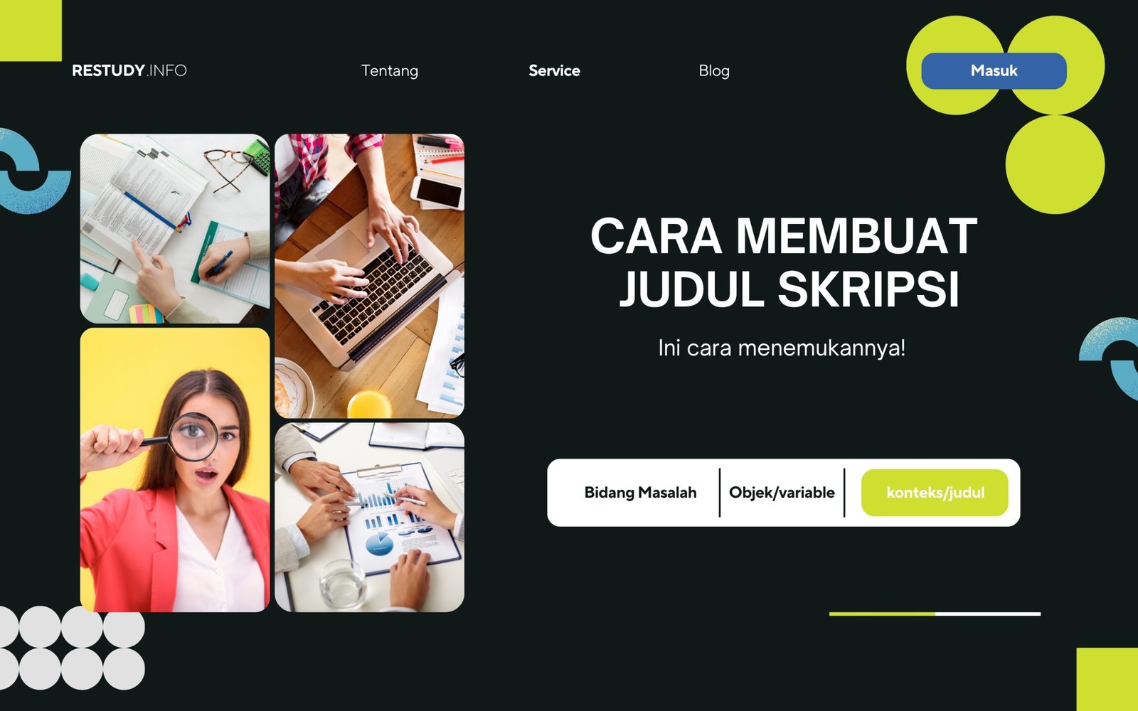 cara menemukan judul skripsi yang tepat