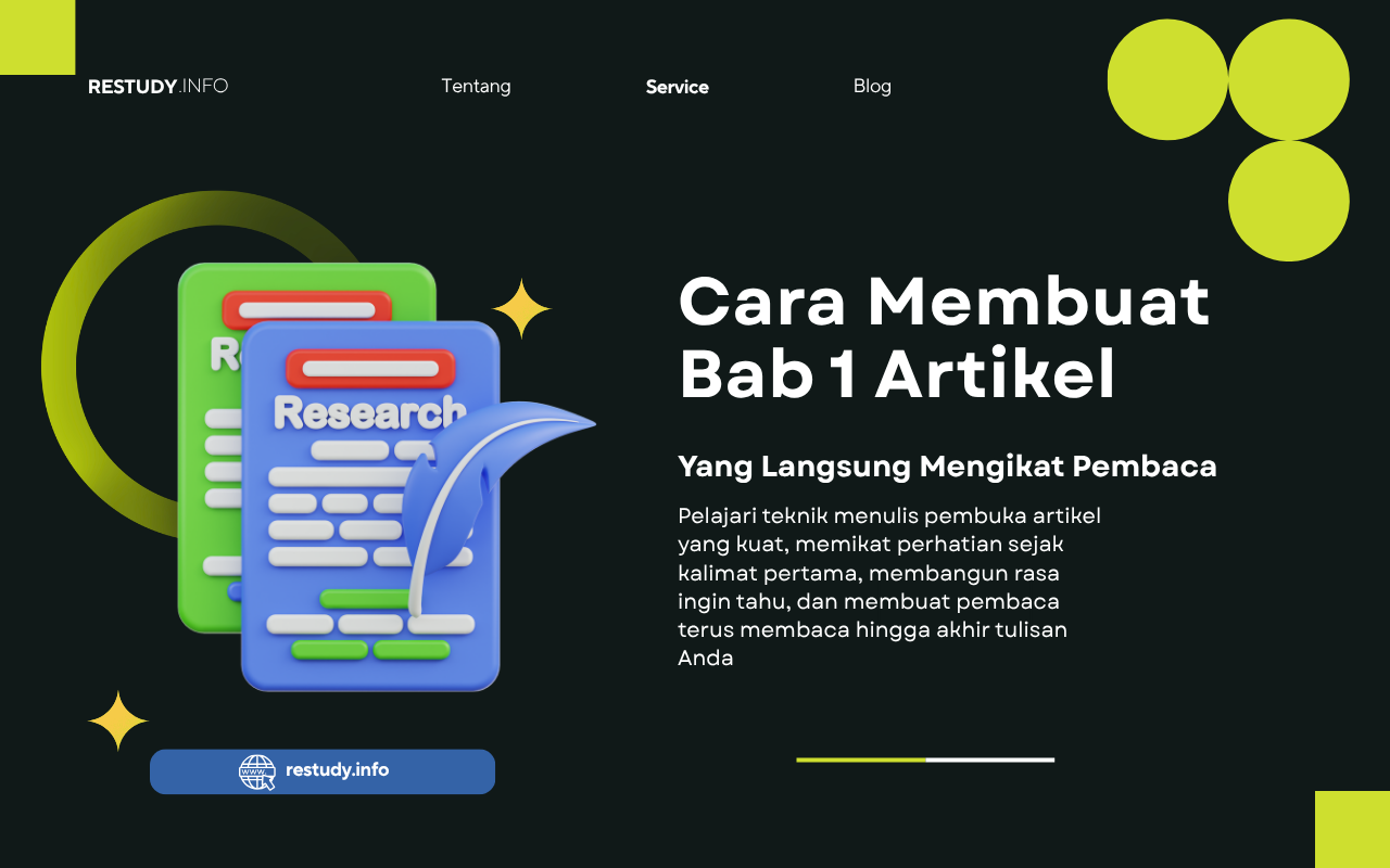 Cara Membuat Bab 1 Artikel Yang Langsung Mengikat Pembaca Pelajari teknik menulis pembuka artikel yang kuat, memikat perhatian sejak kalimat pertama, membangun rasa ingin tahu, dan membuat pembaca terus membaca hingga akhir tulisan Anda