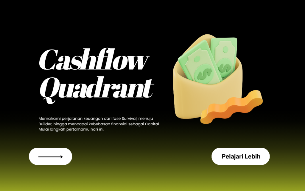 Cashflow Quadrant: Memahami Perjalanan Keuangan dari Survival, Builder hingga Capital