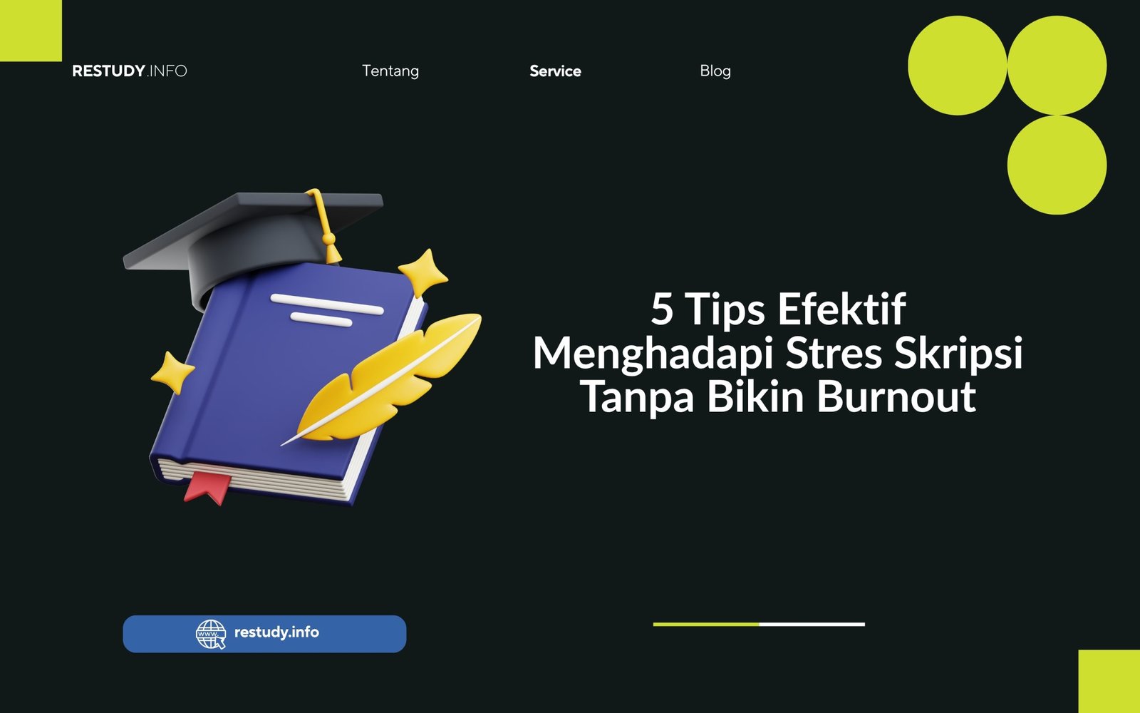 5 Tips Efektif Menghadapi Stres Skripsi Tanpa Bikin Burnout